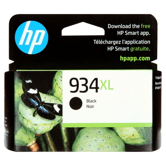 HP 934 Monochrome Printer Cartridge for HP OfficeJet Pro 6230, 6812, 6815, 6820, 6830, 6835, Black, C2P23AN#140, 1 Pack Approximate 1,000 Pages