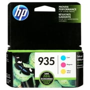HP Tri-Color Printer Cartridge Combo Pack with Printing Consumables, Cyan, magenta, yellow, N9H65FN#140, per Cartridge Approximate 400, 1 Pack