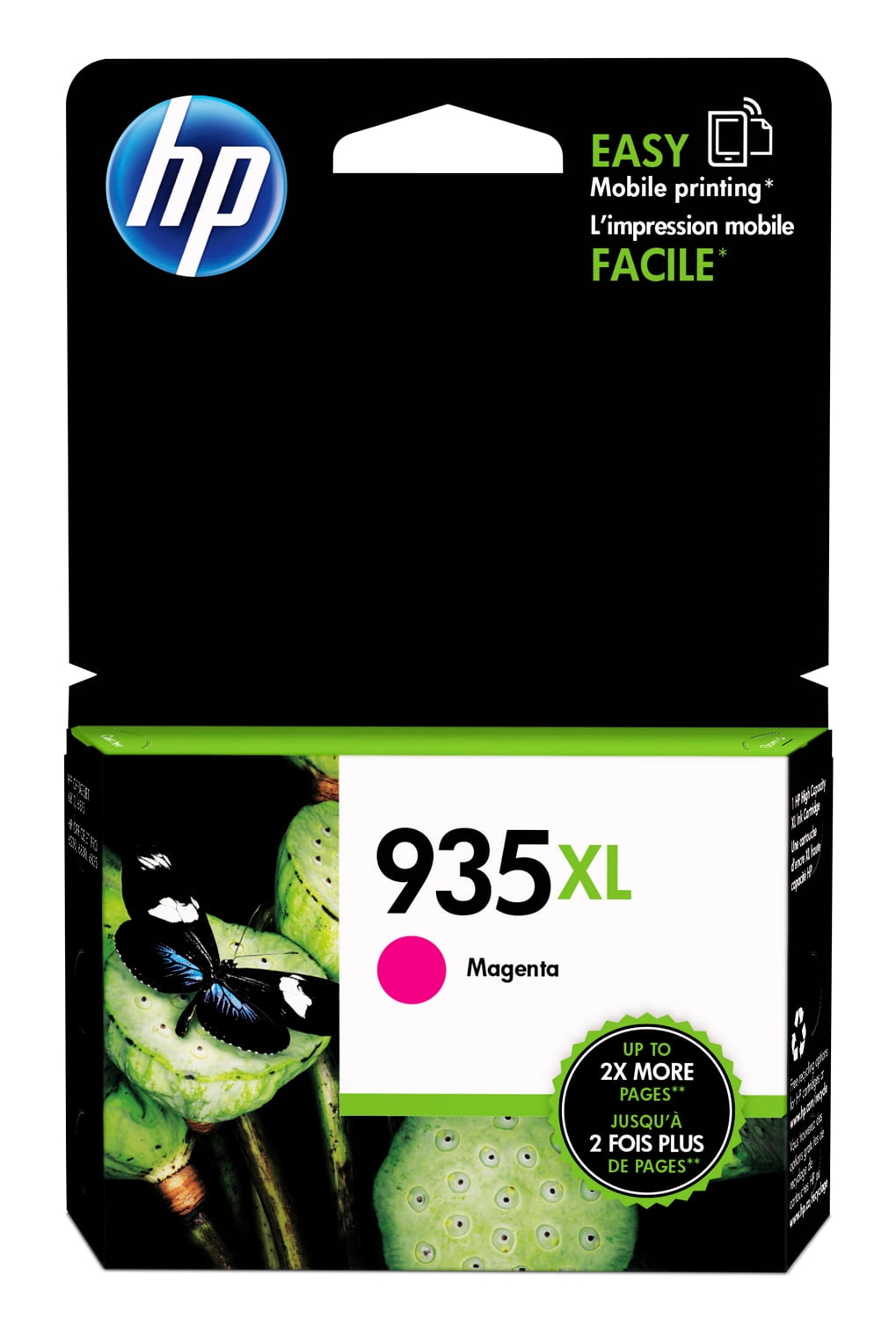HP 935 Standard Yield Ink Cartridge 3/Pack - Cyan, Magenta