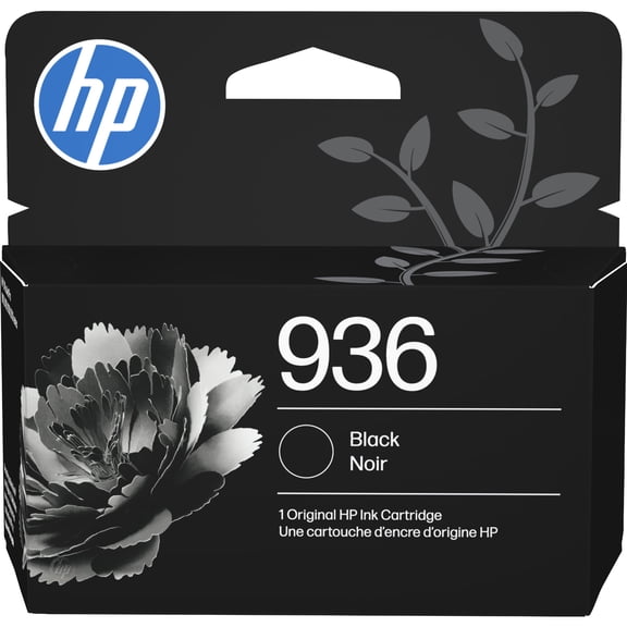 HP 936 Black Original Ink Cartridge, 4S6V2LN