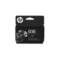 HP 936 Black Original Ink Cartridge, Average cartridge yields 1,250 standard