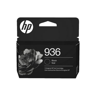 HP 936 Black Original Ink Cartridge, ~1,250 pages, 4S6V2LN