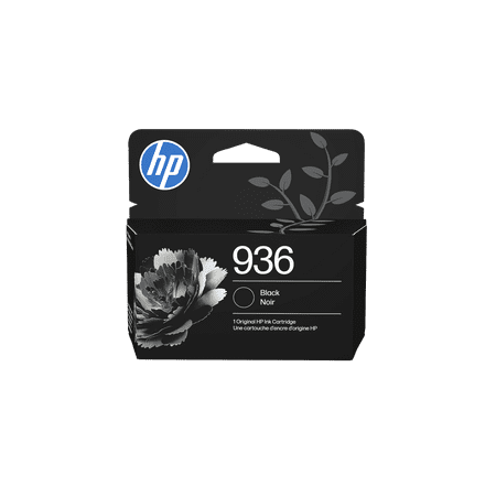 HP 936 Black Original Ink Cartridge, ~1,250 pages, 4S6V2LN