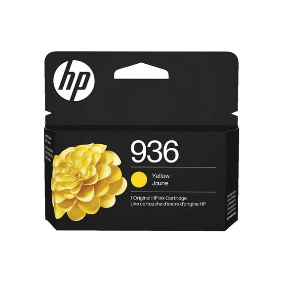 HP 936 Yellow Original Ink Cartridge, ~800 pages, 4S6V1LN