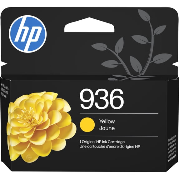 HP 936 Yellow Original Ink Cartridge, 4S6V1LN