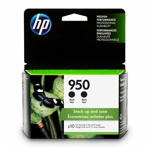 bølge Tøj råolie HP 950 Ink Cartridges - Black, 2 Cartridges (L0S28AN) - Walmart.com