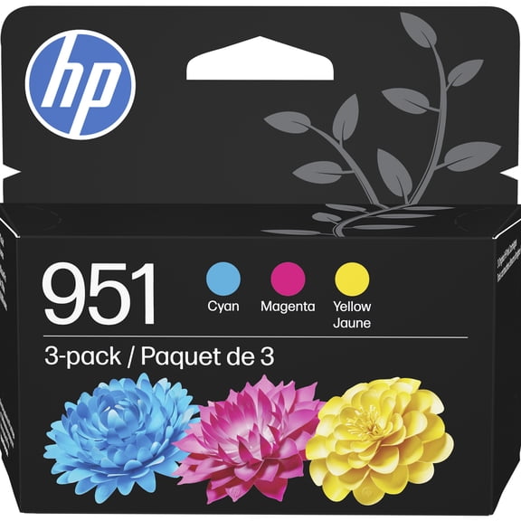 HP 951 Color Ink Cartridge Combo Pack
