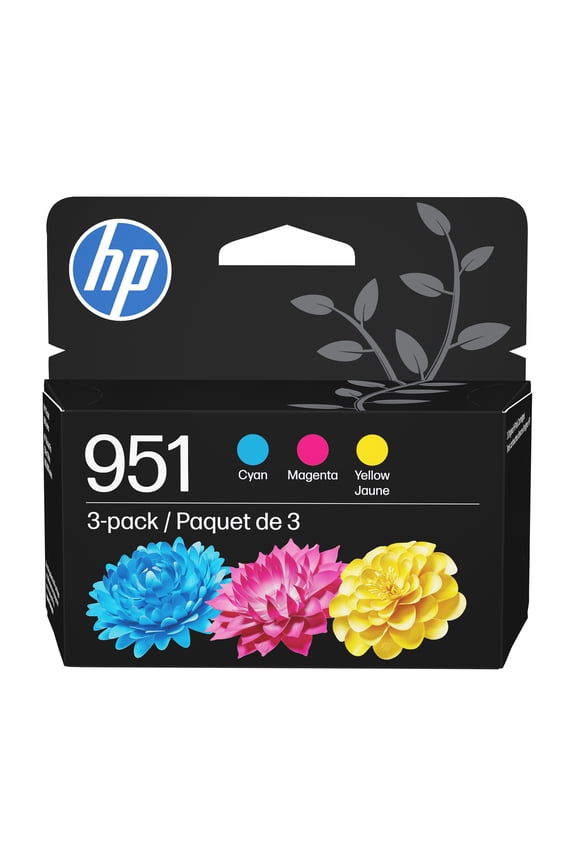 HP 951 Color Ink Cartridge Combo Pack