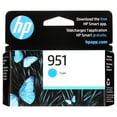 thumbnail interactive-video image 1 of HP 951 Color Printer Cartridge with 1 Cartridge for Cyan, CN050AN#140, Approximate 700 Pages, 1 Pack, 1 of 10