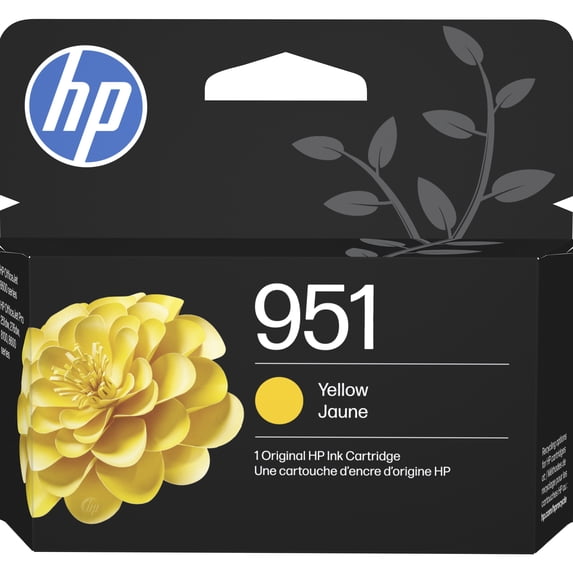 HP 951 Yellow Original Ink Cartridge (CN052AN)