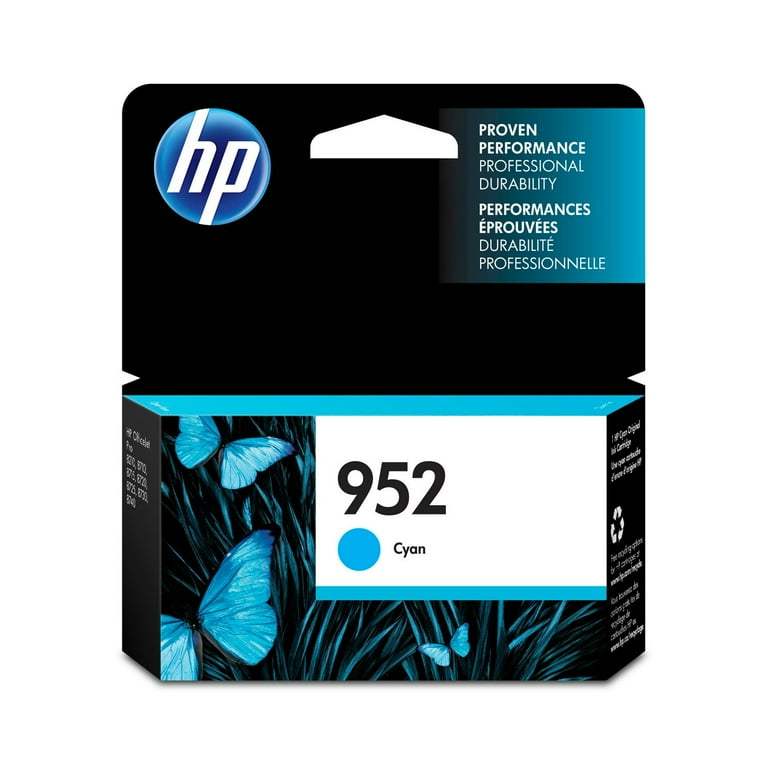 HP 952, (L0S49AN) Cyan Original Ink Cartridge HP 952, (L0S49AN) Cyan Original Ink Cartridge