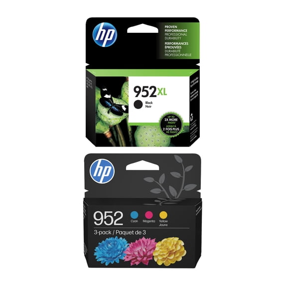 952XL Combo Ink Cartridges for Printers