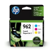 HP 962 3-pack Cyan/Magenta/Yellow Original Ink Cartridges, Per cartridge: ~700
