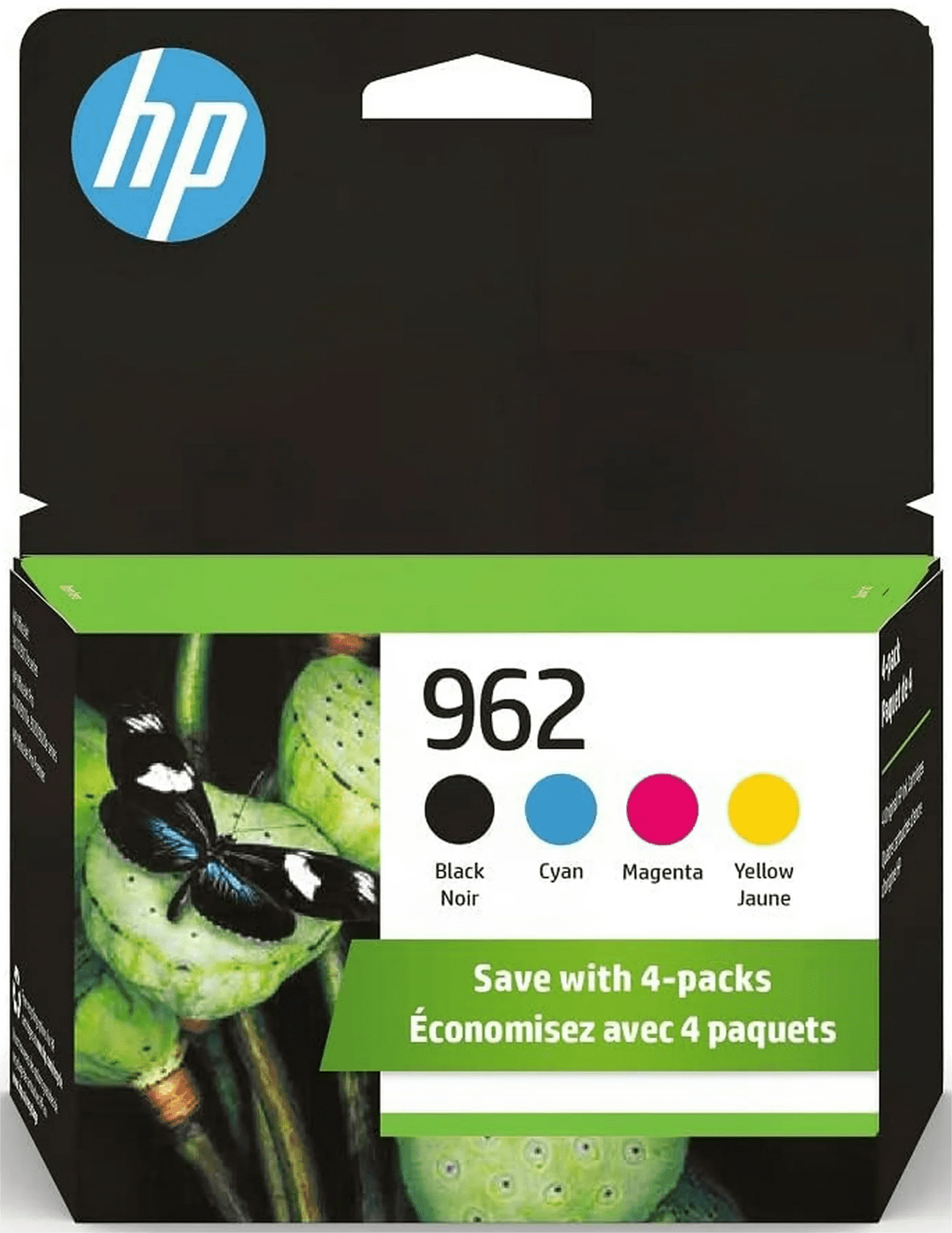 HP 364 - pack de 4 - noir, jaune, cyan, magenta - originale