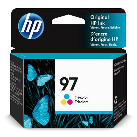HP 97 Tri-Color Ink Cartridge, 560 Pages, (C9363WN#140)