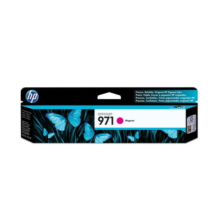 HP 971 Magenta Original Ink Cartridge, ~2,500 pages, CN623AM