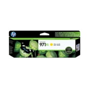 HP 971XL High Yield Yellow Original Ink Cartridge, ~6,600 pages, CN628AM