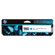 HP 980 Cyan Original Ink Cartridge, ~6,600 pages, D8J07A