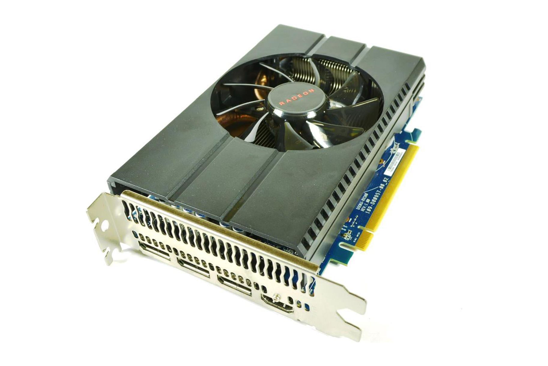 HP AMD Radeon RX580 RX 580 4GB GDDR5 PCI-e Video Card HDMI 3x- D-Port 931738-001 - image 1 of 3