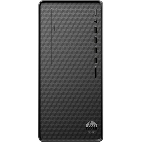 HP AMD Ryzen 3 Desktop Computer, 8 GB RAM, 256 GB SSD, Dark Black, All Occasion