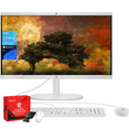 thumbnail image 1 of HP All-in-One Desktop, 21.5" FHD Display, 32GB RAM, 2TB SSD, Intel Celeron J4025, Webcam, Wi-Fi 6, HDMI, Windows 11 Pro, 1 of 7