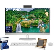 HP All in One Desktop Computer 27" FHD Touchscreen, Intel Core Ultra 7 155U, 32GB DDR5 RAM, 2TB SSD, Wi-Fi 6, Adjustable Height, Windows 11 Pro