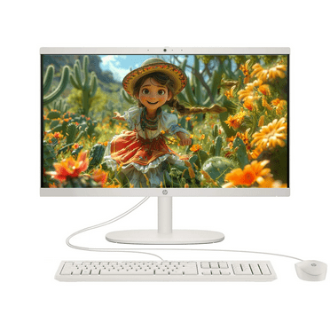 HP All-in-One Desktop Computer PC - 21.5" FHD Display, Intel Celeron J4025, 32GB RAM, 1TB SSD, Wi-Fi 6, Windows 11 Pro