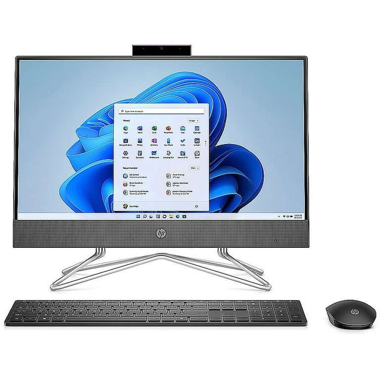 27” All-in-One Computers, Intel i7 Quad-Core Desktop Computer with Camera,  16G Ram 512G SSD IPS HD Display, WiFi Bluetooth for Home Entertainment