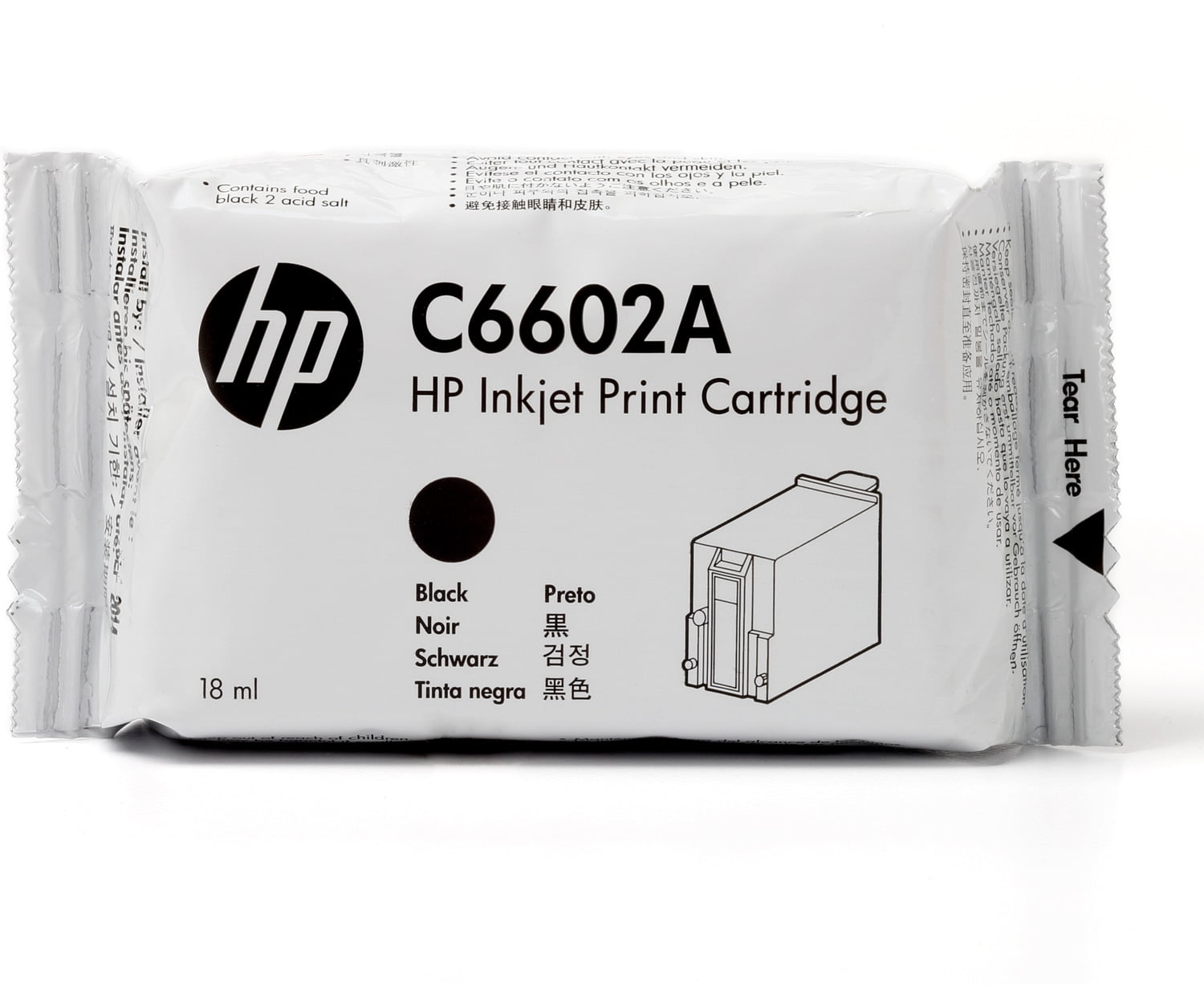 HP Black Generic Inkjet Print Cartridge, C6602A