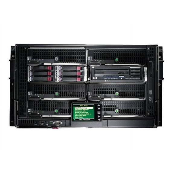 HPE BLc3000 Enclosure - Rack-mountable 6U - power supply - hot-plug - for ProLiant BL465c G6, BL495c G6, WS460c G6; StorageWorks SB1760