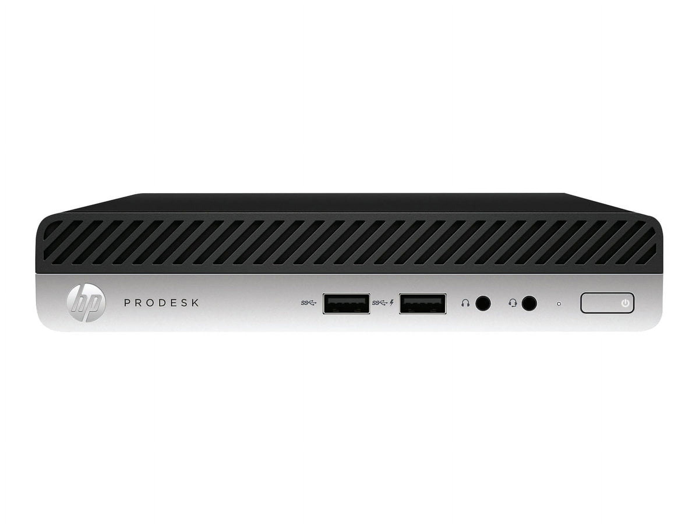 HP ProDesk 400 G3 MT Reconditionné - I5-6500, 16 Go RAM, 120 Go SSD + 500 Go HDD, Windows 10