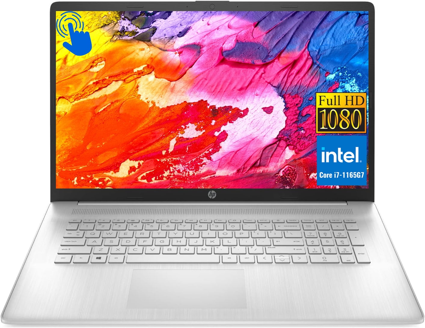 HP Business Laptop, 15.6” FHD IPS Touch Screen Computer, 11th Gen Intel