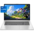 thumbnail image 1 of HP Business Laptop, 17.3" HD+ Touchscreen,Intel Core i3-1215U, 16GB RAM, 1TB PCIe SSD, Long Battery Life, Wi-Fi, Bluetooth,Windows 11 Home, Silver, 1 of 6