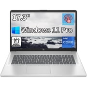 HP Business Laptop, 17.3" HD+ Touchscreen, Intel i7-1355U, 16GB RAM, 512GB SSD, Intel Iris Xe Graphics, Wi-Fi ,Bluetooth,Backlit Keyboard, Windows 11 Pro