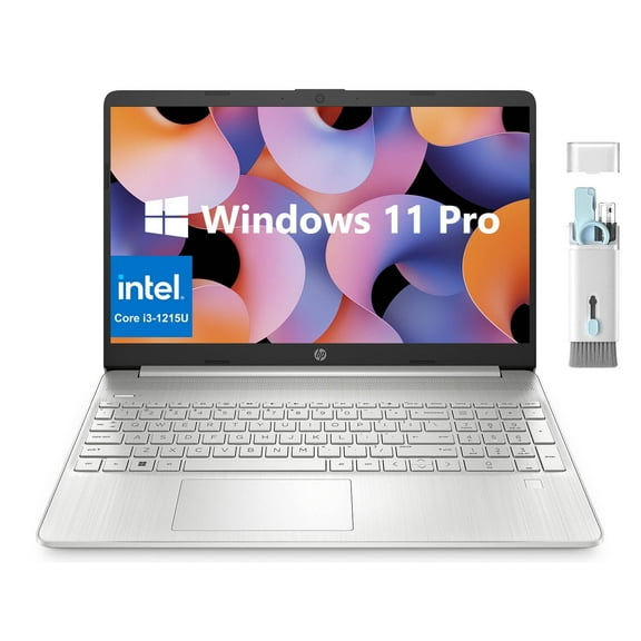 HP Business Laptop Computer, 15.6" FHD Micro-Edge, Intel Core i3-1215U, 12GB RAM, 512GB SSD, ‎Numeric Keypad, Intel UHD Graphics, Webcam, Wi-Fi, Bluetooth, Windows 11 Pro, Cefesfy Cleaning Brush