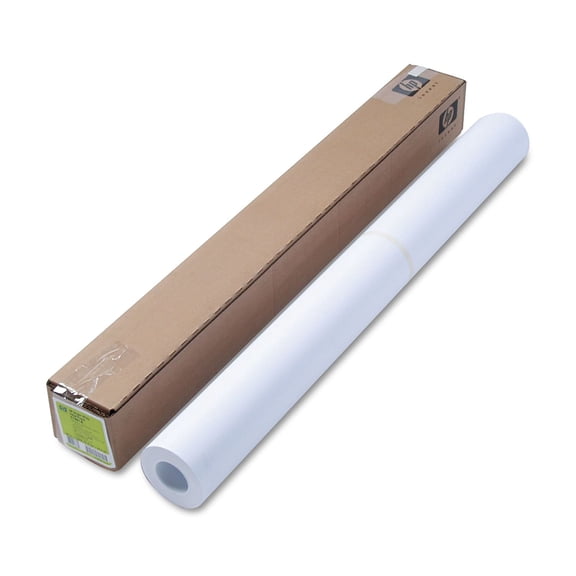 HP C1861A Bright White Inkjet Paper - 36" x 150' paper for HP designjets - 1 roll