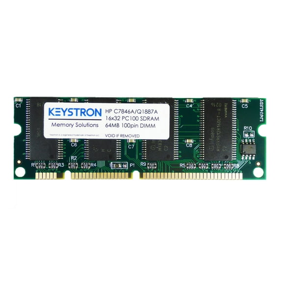 HP C3913A C7846A C9680A Q1887A 64MB 100 pin SDRAM MEMORY DIMM for HP Color LaserJet 8000 8000DN 8000N 8100 8100DN 8100N 8150