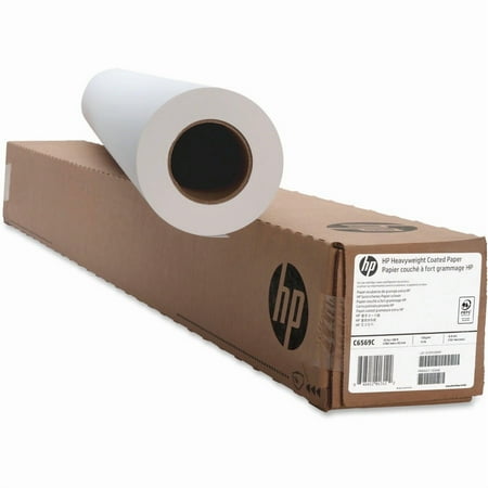 HP Heavyweight Coated Matte, Photo Quality Inkjet Paper, 130 g/m2, 6.4 mil, 42"x100' Roll