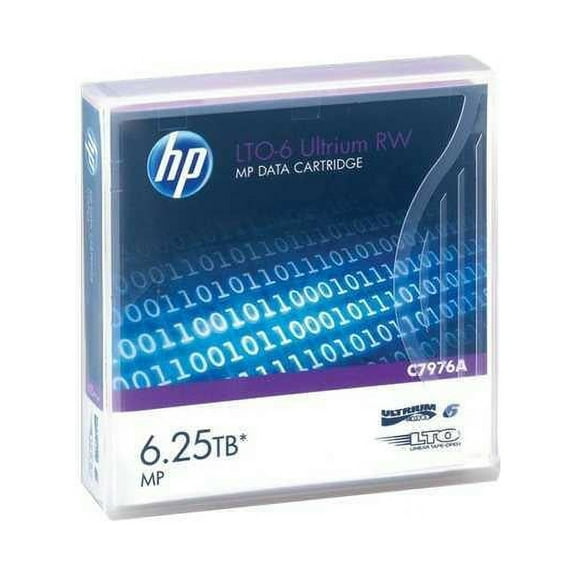 HP C7976A Lto-6 Ultrium 6.25Tb Rw Data Tape