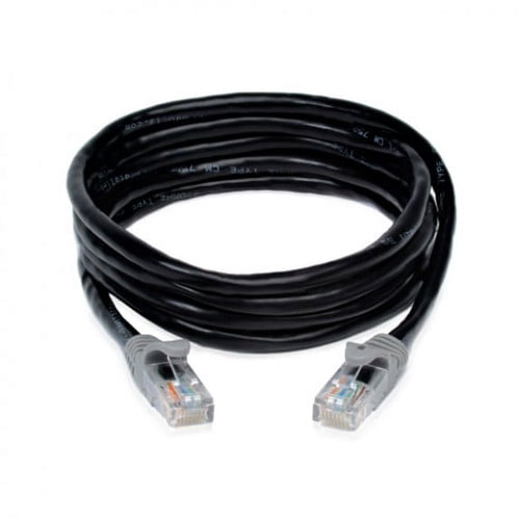 HP CAT5e RJ45 M-M 7ft Black Cable C7535A