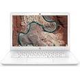 thumbnail image 1 of HP Chromebook 14, 14" Full HD Display, Intel Celeron N3350, Intel HD Graphics 500, 32GB eMMC, 4GB SDRAM, B&O Play Audio, Snow White, 14-ca051wm, 1 of 4