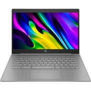 HP Chromebook 14 Laptop, 14 Inch Screen, Intel Celeron Processor N4120, 4GB DDR4 RAM, 64GB eMMC, Chrome OS, 720p Webcam, HDMI, WiFi, for Student and College, Modern Gray