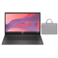 thumbnail image 1 of HP Chromebook 14 inch HD Display Laptop | Intel Processor N100 | Intel UHD Graphics | WIFI | Grey | 8GB RAM | 128GB SSD |Chrome OS |Bundle with Grey Bag, 1 of 5
