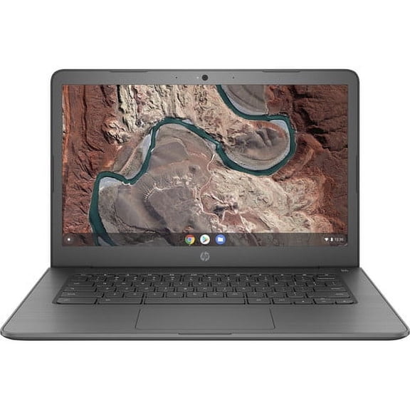 HP Chromebook 14-inch-Laptop-with 180-Degree-Hinge, Full HD Screen, AMD Dual-Core A4-9120-Processor, 4 GB SDRAM, 32 GB eMMC Storage, Chrome OS (14-db0080nr, Ink Blue)