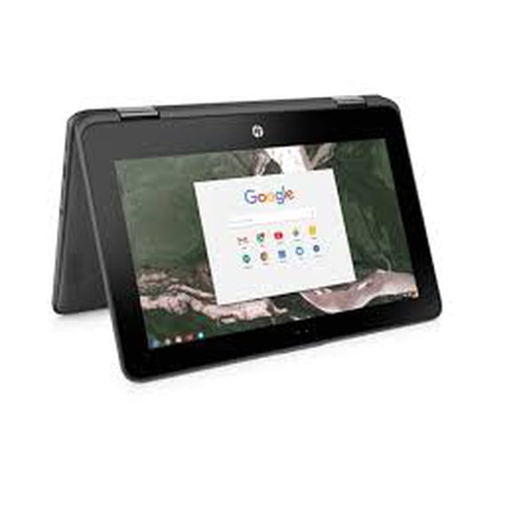 Pre-Owned HP Chromebook 2 IN 1 - 11.6" Intel Celeron N3350 4GB 32GB Touchscreen Black