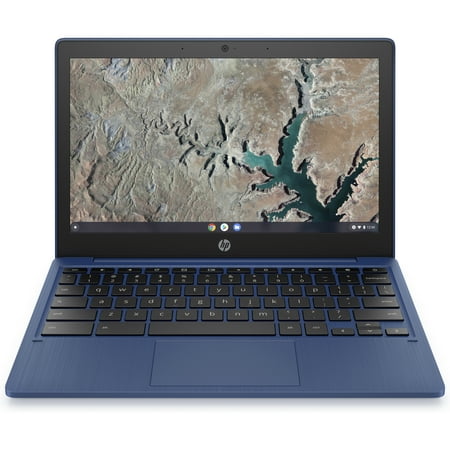 HP - 11.6" Touch-screen Chromebook - MediaTek MT8183 - 4GB Memory - 32GB eMMC - Indigo Blue