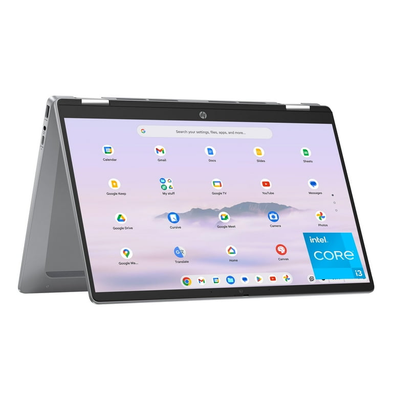 HP Chromebook Plus x360 14 inch Laptop, FHD Touchscreen, Intel