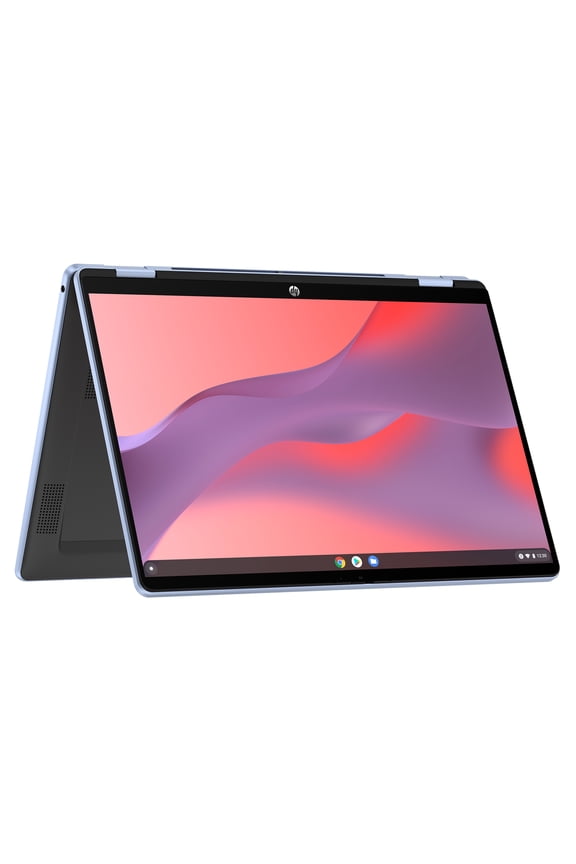 HP Chromebook x360 14 Laptop PC 2K Chrome OS Intel N150 4GB 128GB UFS Sky Blue with Gemini
