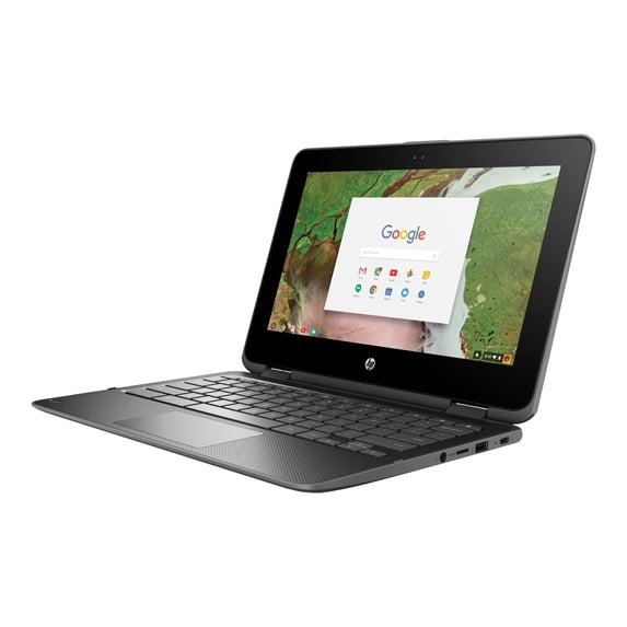 HP Chromebook x360 11 G1 Education Edition - Flip design - Intel Celeron - N3350 / up to 2.4 GHz - Chrome OS - HD Graphics 500 - 8 GB RAM - 32 GB eMMC - 11.6" IPS touchscreen 1366 x 768 (HD) - Wi-Fi 5