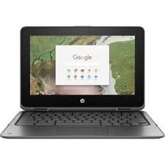 Pre-Owned HP Chromebook x360 11 G1 EE 11.6" Touch 4GB 32GB SSD CeleronĀ® N3350 1.1GHz ChromeOS, Gray